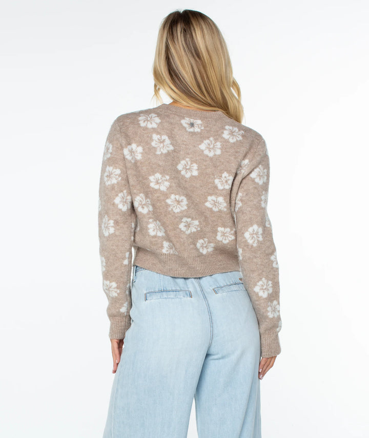 Roxy Women's Meadow Sweater - Doeskin Sweet Hibiscus - Sun Diego Boardshop