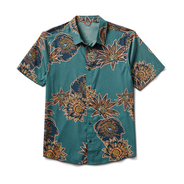 ROARK Bless Up Breathable Stretch Shirt - AURORA FLORA TUNDRA - Sun Diego Boardshop