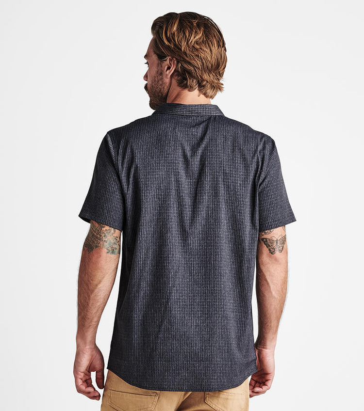 Roark Bless Up Breathable Stretch Shirt - Black - Sun Diego Boardshop