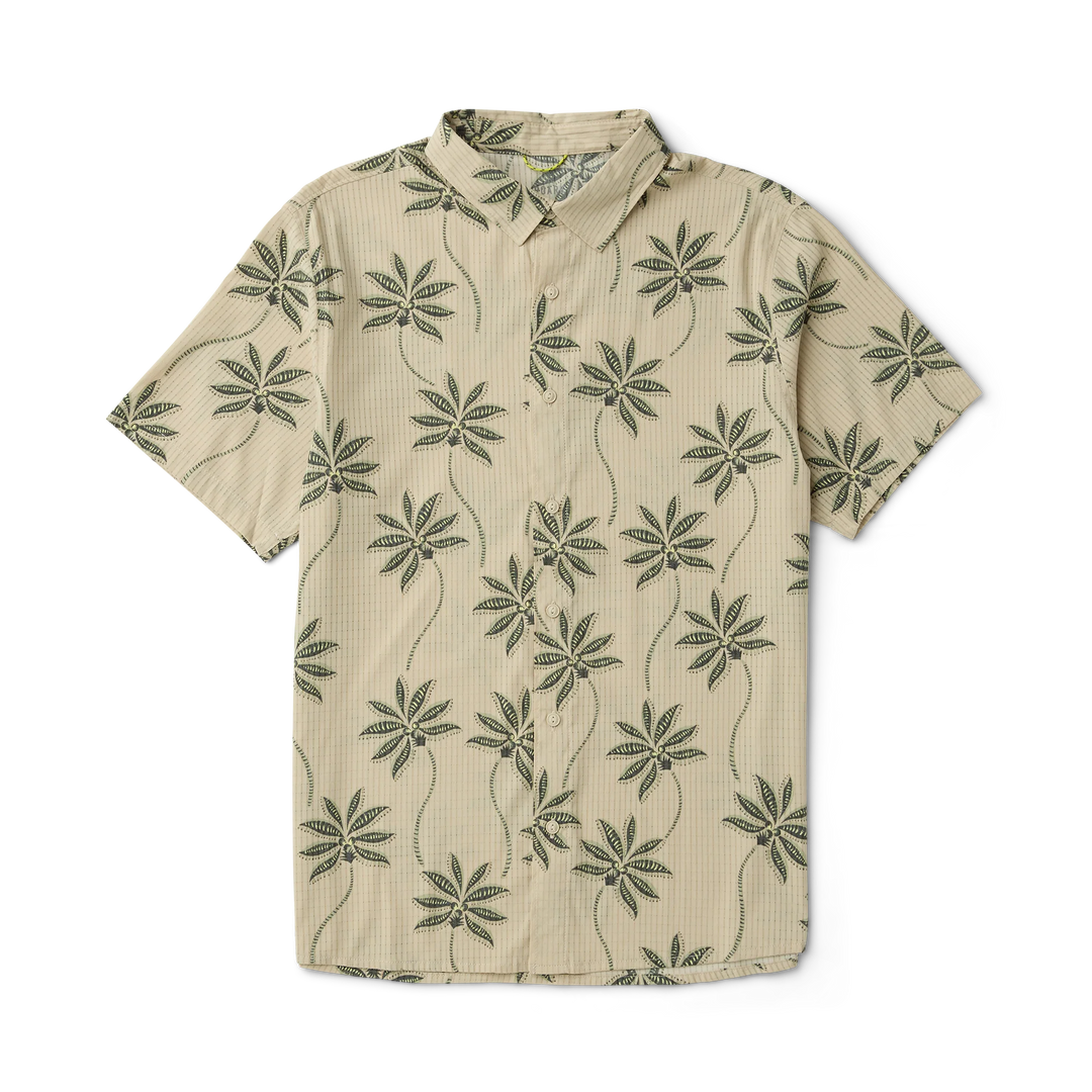 Roark Men's Bless Up Breathable Stretch Shirt - Fossil Print