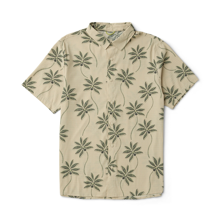 Roark Men's Bless Up Breathable Stretch Shirt - Fossil Print