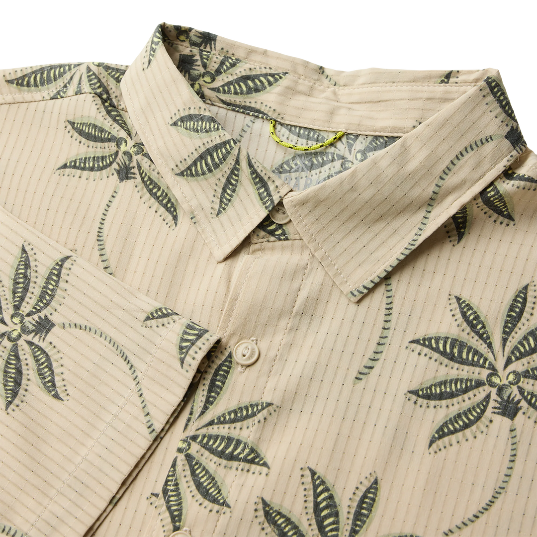 Roark Men's Bless Up Breathable Stretch Shirt - Fossil Print