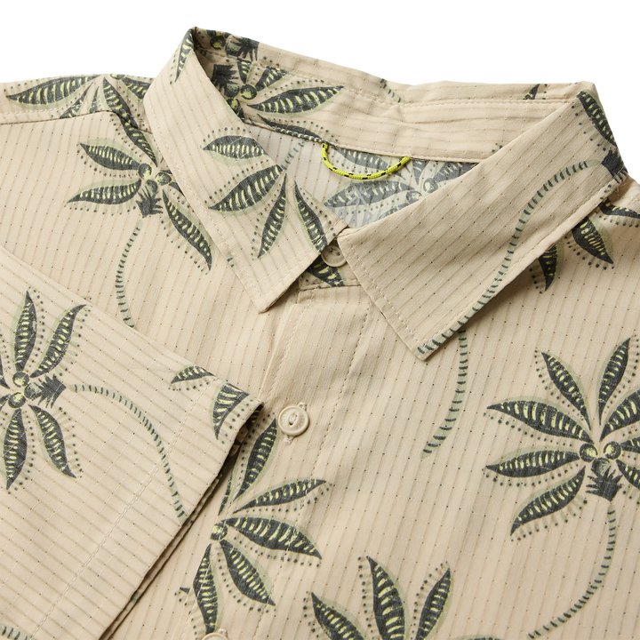 Roark Men's Bless Up Breathable Stretch Shirt - Fossil Print