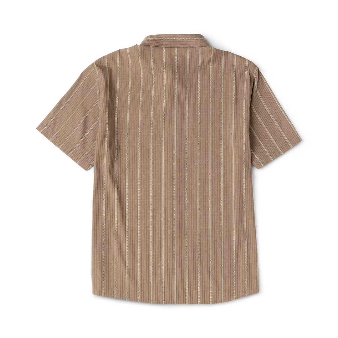 Roark Men's Bless Up Breathable Stretch Shirt - Mushroom - Sun Diego Boardshop
