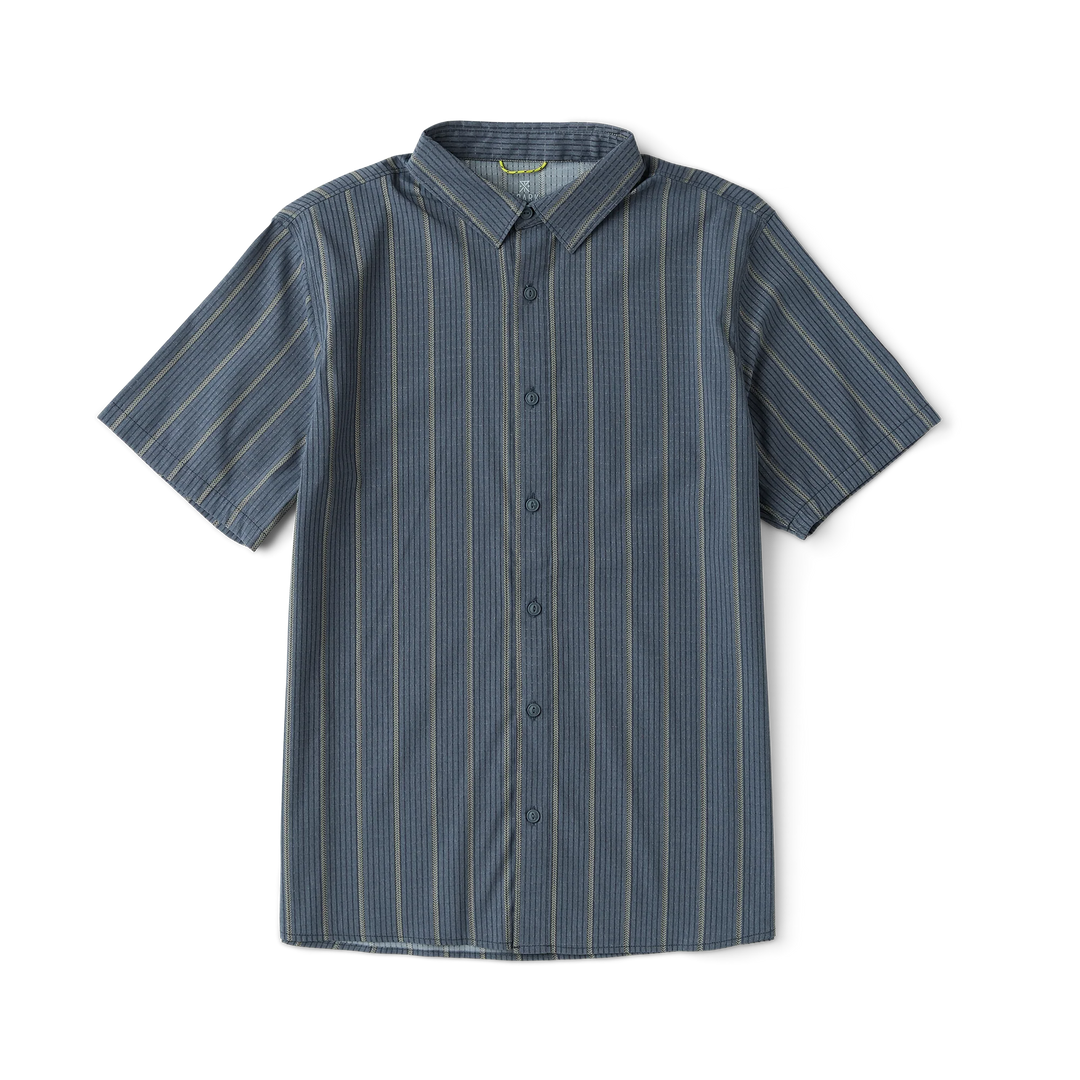 Roark Men's Bless Up Breathable Stretch Shirt - Neptune - Sun Diego Boardshop