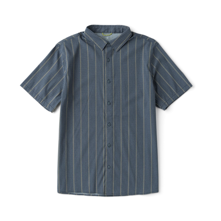 Roark Mens Bless Up Breathable Stretch Shirt Neptune - Sun Diego Boardshop