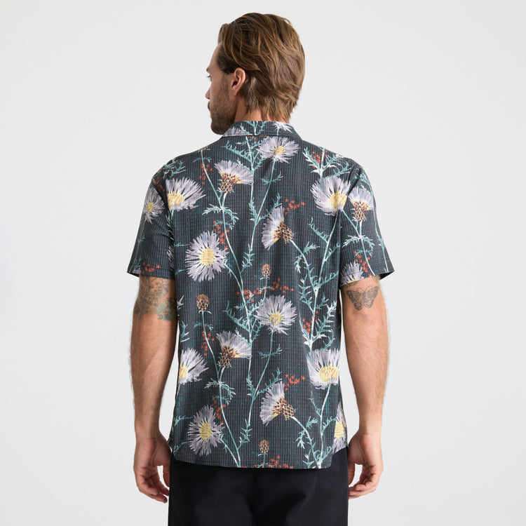 Roark Bless Up Breathable Stretch Shirt - Onyx - Sun Diego Boardshop
