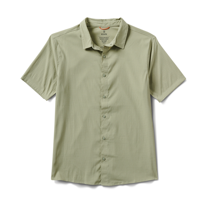 Roark Bless Up Breathable Stretch Shirt - Sage - Sun Diego Boardshop