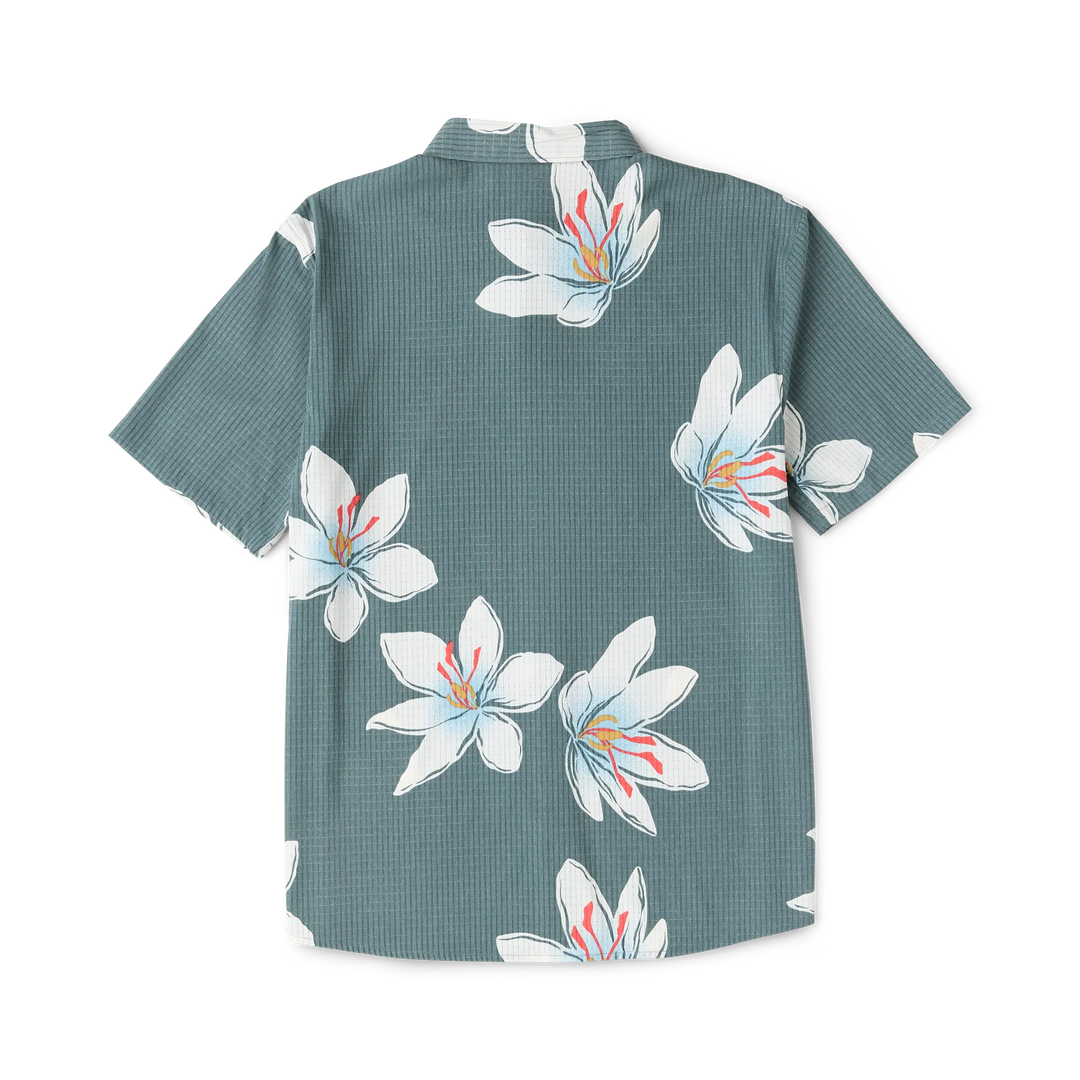 Roark Men's Bless Up Breathable Stretch Shirt - Slate - Sun Diego Boardshop