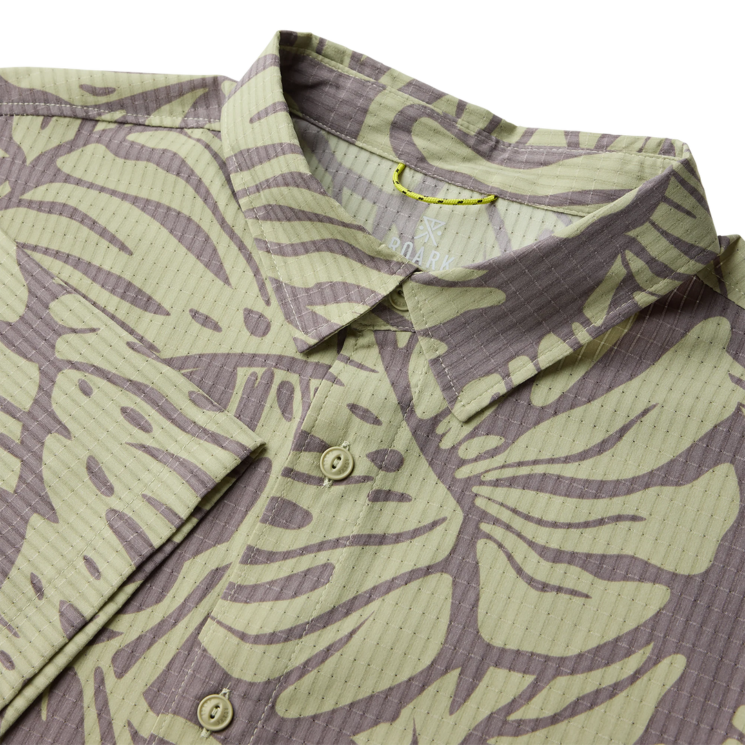 Roark Men's Bless Up Breathable Stretch Shirt - Shark
