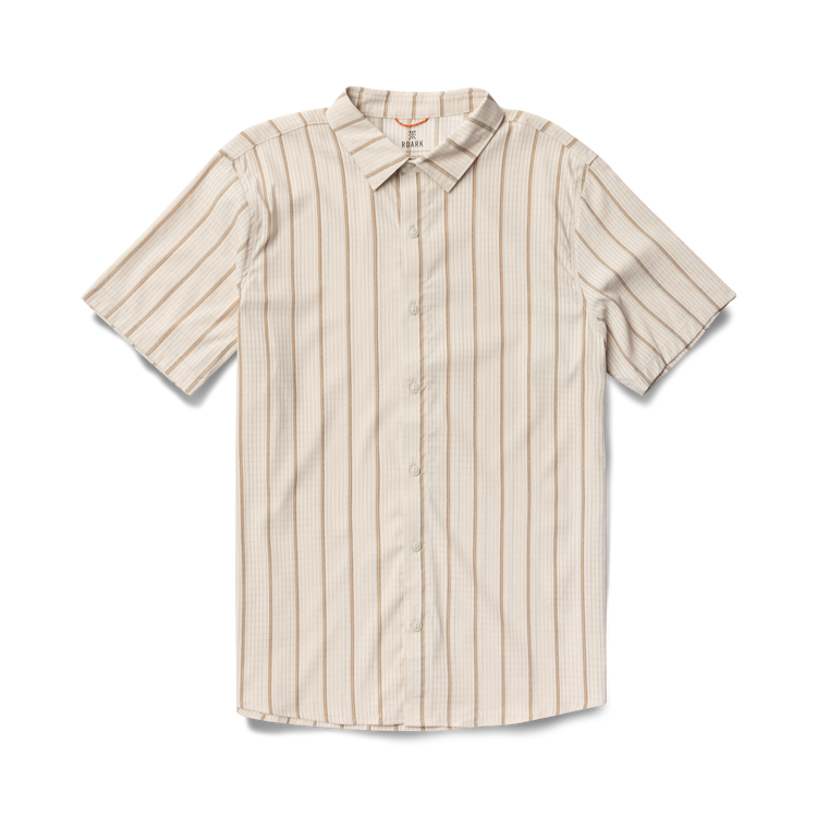 Roark Bless Up Breathable Stretch Shirt - Bone - Sun Diego Boardshop