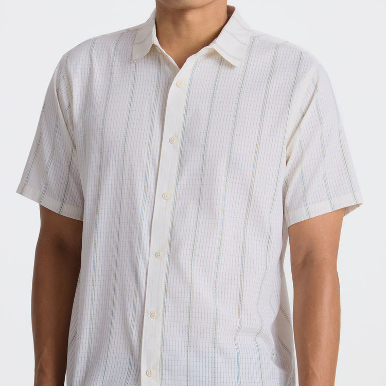 Roark Bless Up Breathable Stretch Shirt - Unbleached - Sun Diego Boardshop