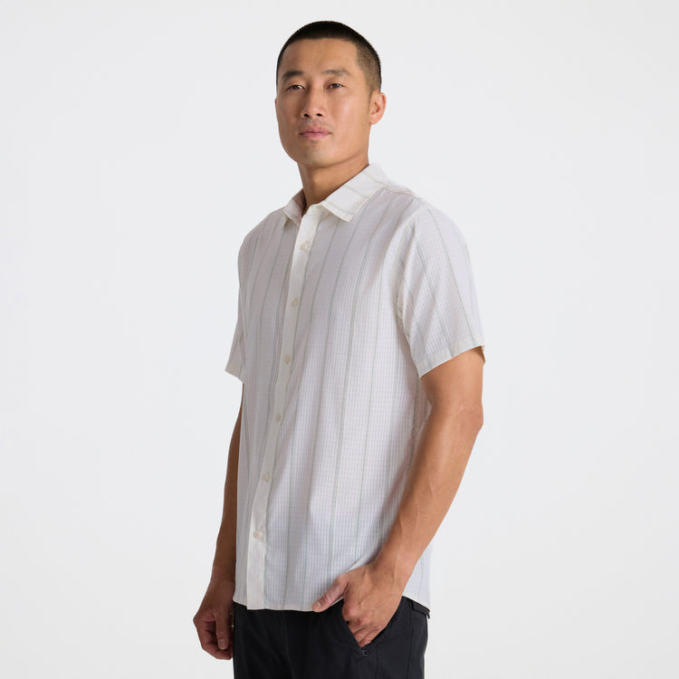 Roark Bless Up Breathable Stretch Shirt - Unbleached - Sun Diego Boardshop
