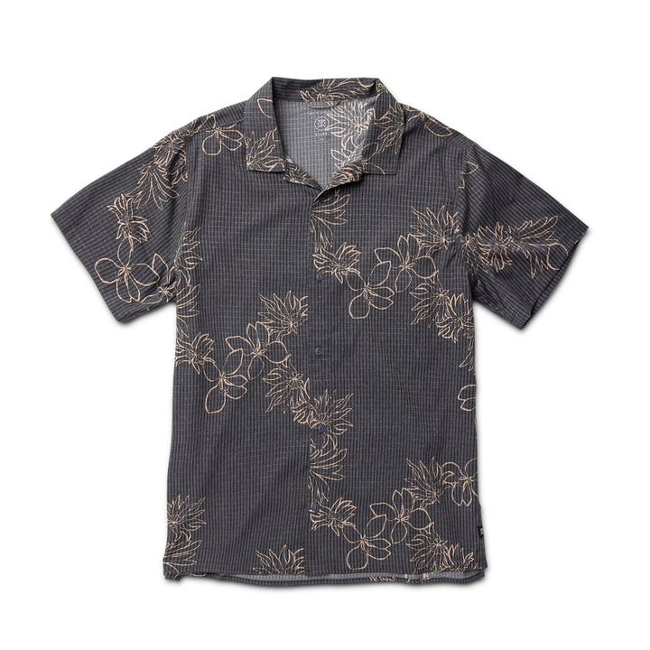 Roark Men's Bless Up Trail Button Up Shirt - Onyx Floral - Sun Diego Boardshop