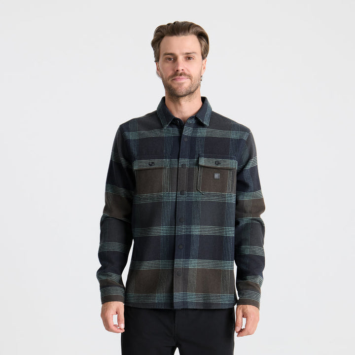 Roark Nordsman Long Sleeve Flannel - Deep Navy