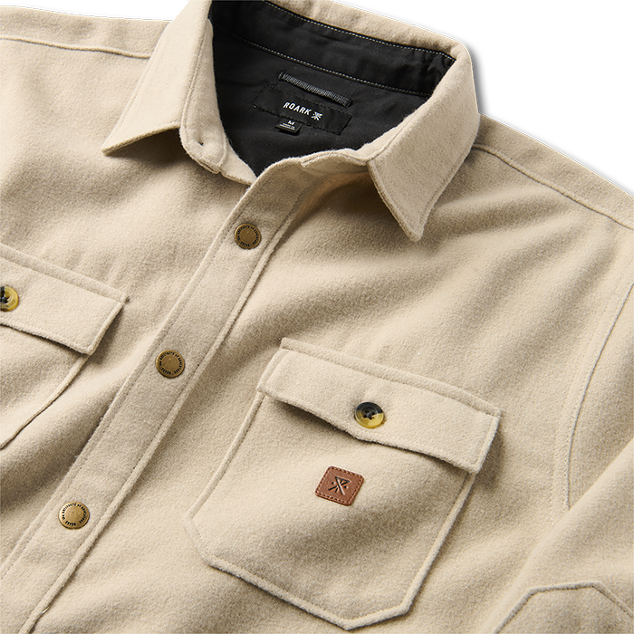 Roark Nordsman Long Sleeve Flannel - Fossil