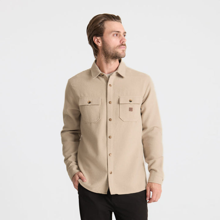 Roark Nordsman Long Sleeve Flannel - Fossil