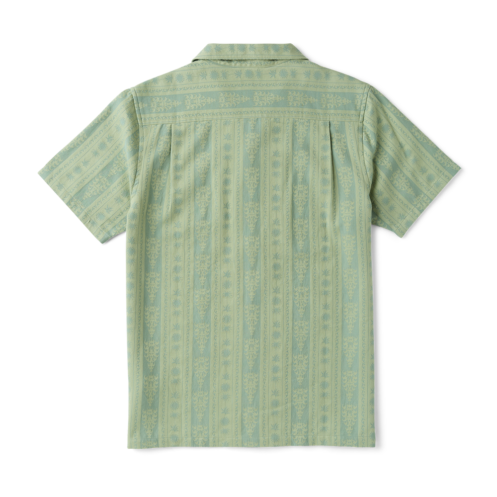 Roark Men's Gonzo Short Sleeve Button Up Shirt - Dusty Green - Sun Diego Boardshop