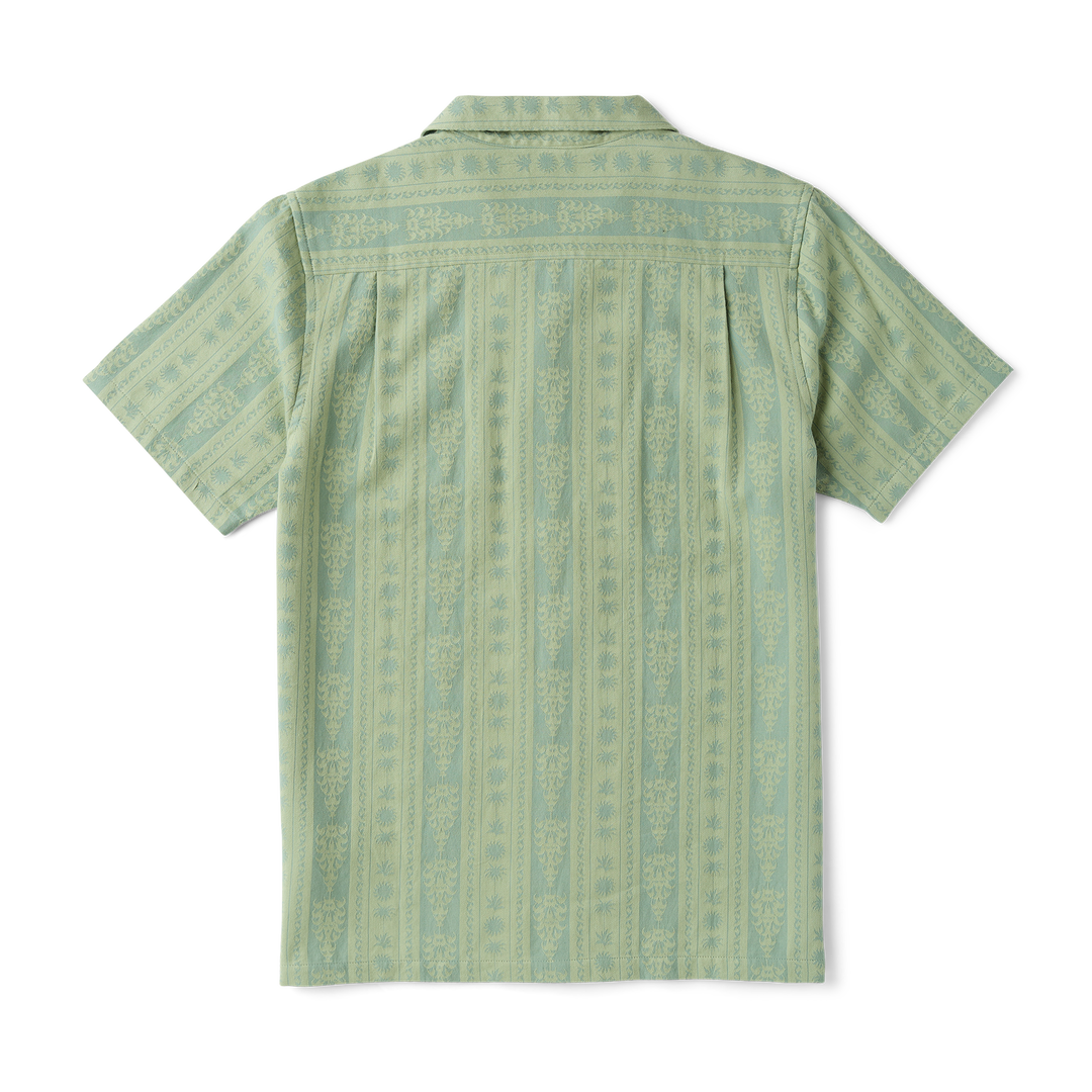 Roark Men's Gonzo Short Sleeve Button Up Shirt - Dusty Green - Sun Diego Boardshop
