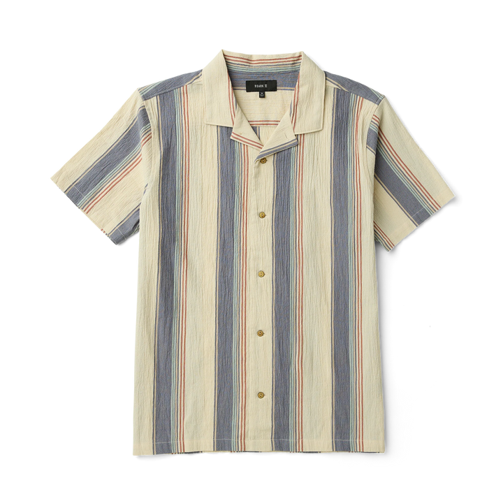 Roark Men's Gonzo Short Sleeve Button Up Shirt - Ivory