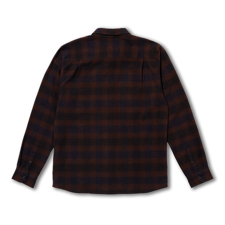 Roark Men's Crossroads Organic Cotton Flannel - Dark Navy - Sun Diego Boardshop