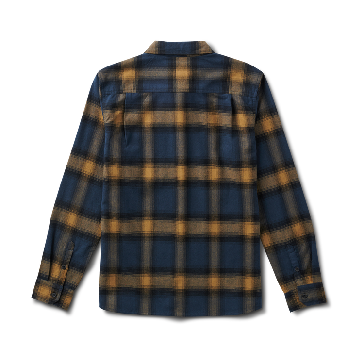 ROARK Crossroads Long Sleeve Flannel - DARK NAVY - Sun Diego Boardshop