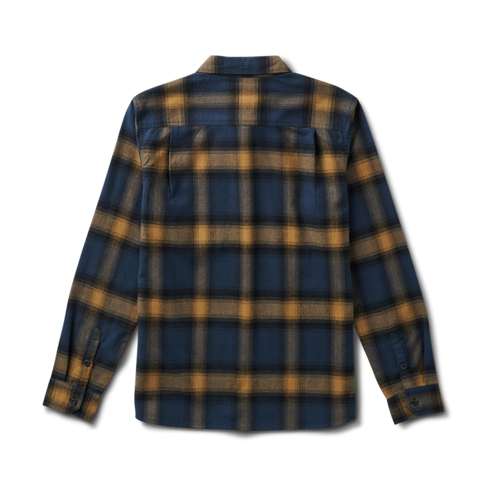 ROARK Crossroads Long Sleeve Flannel - DARK NAVY - Sun Diego Boardshop