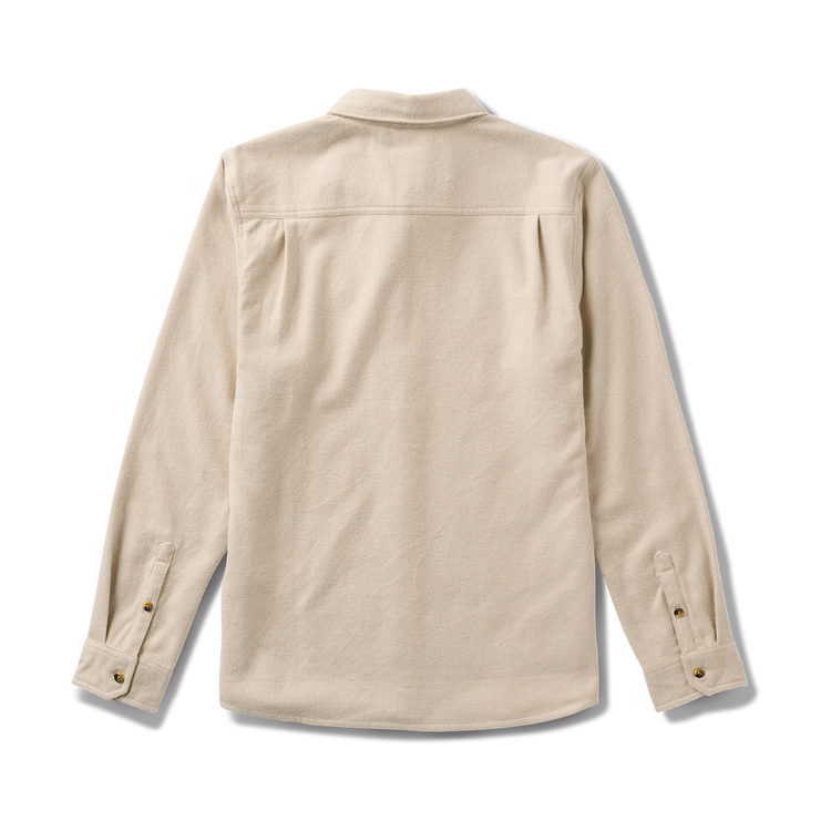 Roark Crossroads Organic Cotton Flannel - Fossil - Sun Diego Boardshop