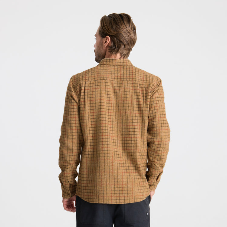 Roark Crossroads Organic Cotton Flannel - Khaki