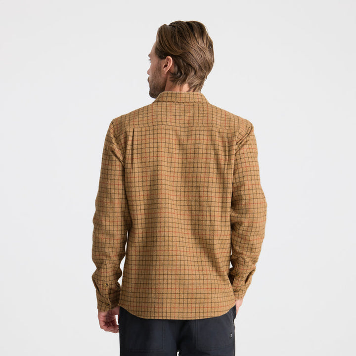 Roark Crossroads Organic Cotton Flannel - Khaki