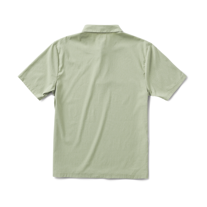 ROARK Bless Up Breathable Stretch Polo Shirt - DUSTY GREEN - Sun Diego Boardshop