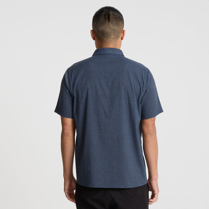 Roark Bless Up Breathable Stretch Shirt - Navy - Sun Diego Boardshop