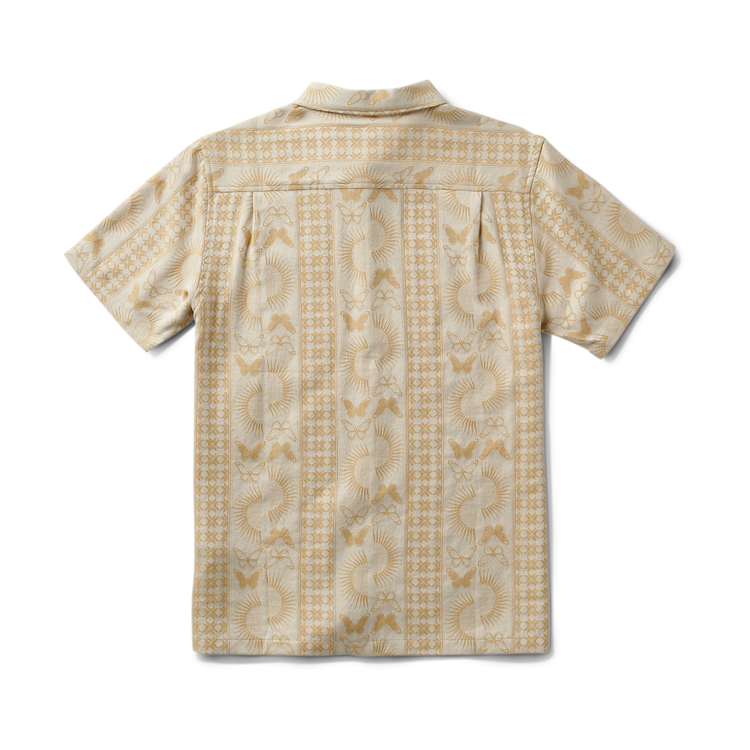 Roark Gonzo Short Sleeve Button Up Shirt - Sand - Sun Diego Boardshop