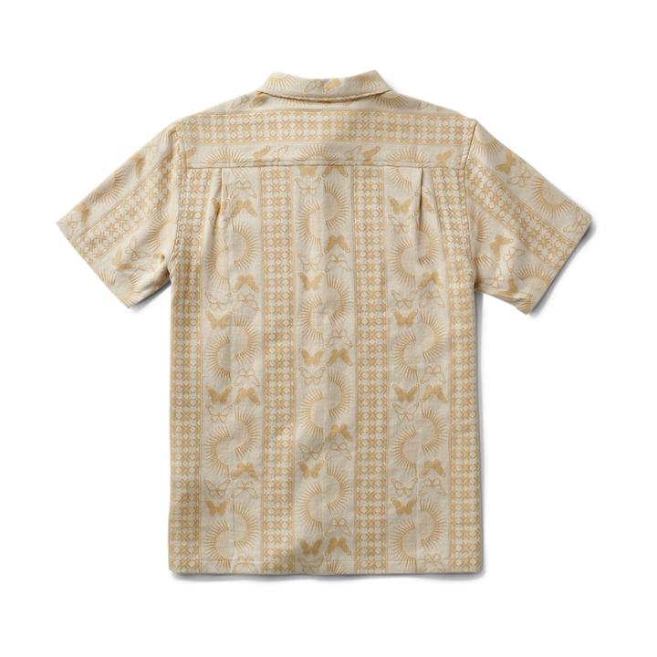 Roark Gonzo Short Sleeve Button Up Shirt - Sand - Sun Diego Boardshop