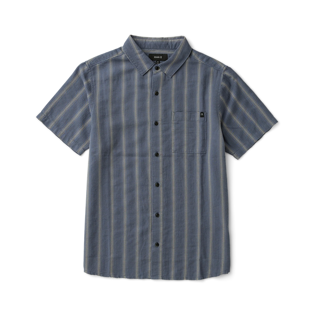 Roark Men's Crosswinds Button Up Shirt - Neptune - Sun Diego Boardshop