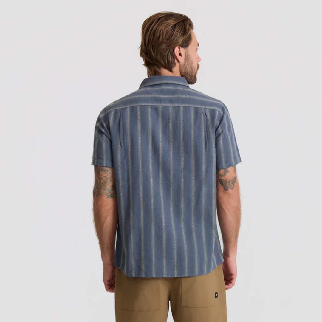 Roark Men's Crosswinds Button Up Shirt - Neptune - Sun Diego Boardshop