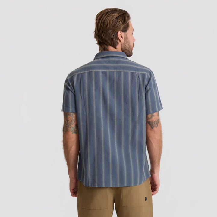 Roark Men's Crosswinds Button Up Shirt - Neptune - Sun Diego Boardshop