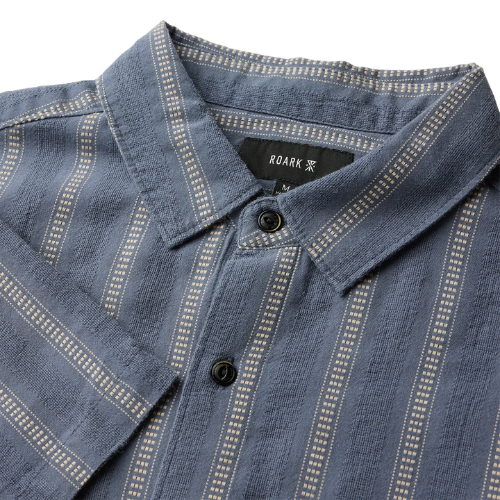 Roark Men's Crosswinds Button Up Shirt - Neptune - Sun Diego Boardshop