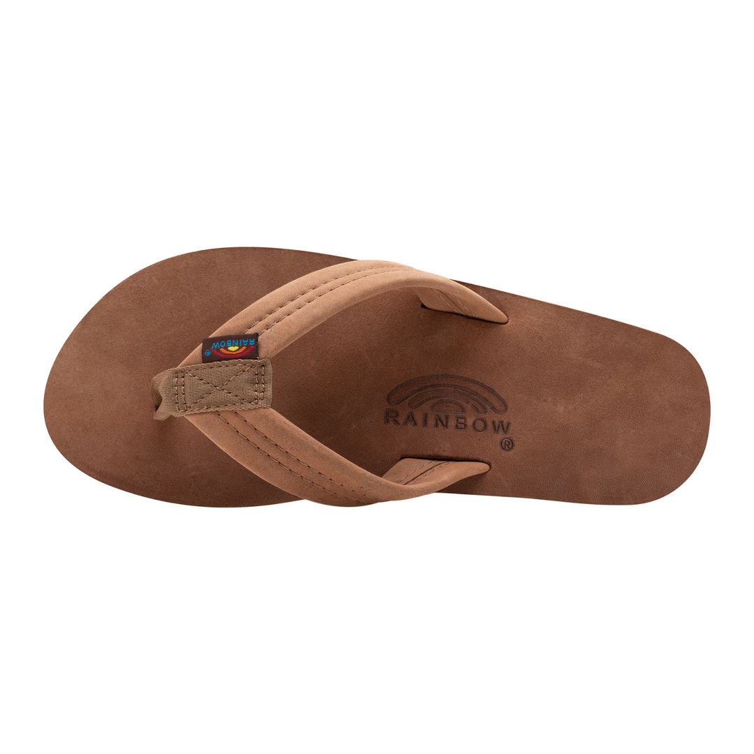 RAINBOW SANDALS Luxury Leather Single Layer Arch Support - NOGALES WOOD - Sun Diego Boardshop