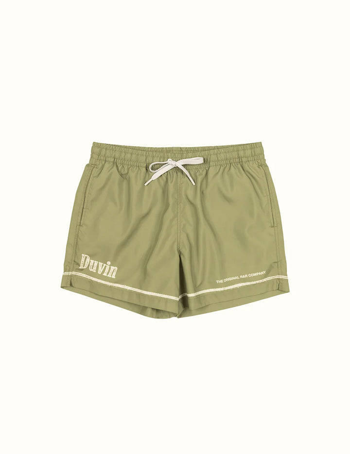 Duvin Design Company RECREATION SWIM SHORT - ARMY - Sun Diego Boardshop