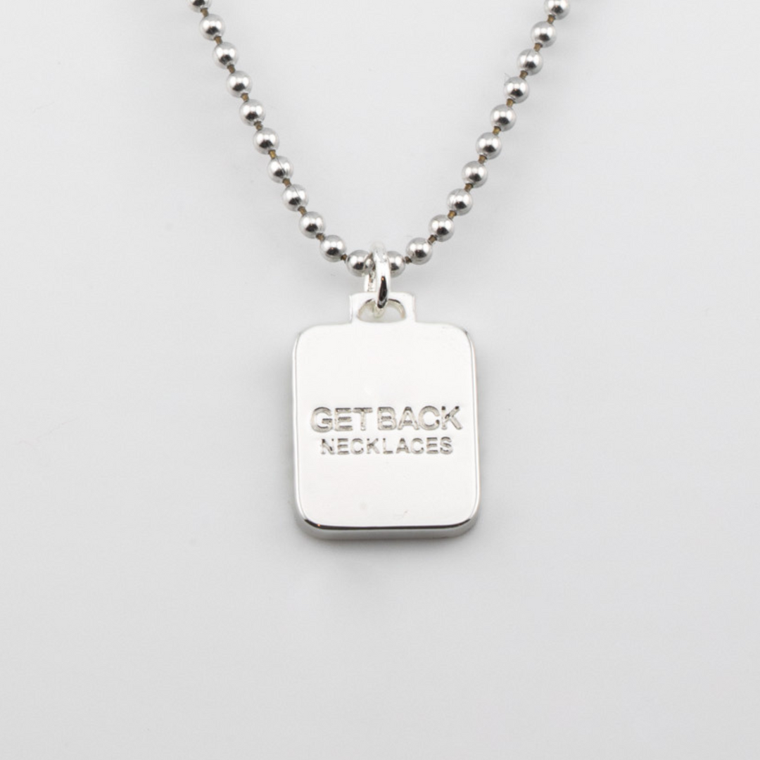 GETBACK SUPPLY RECTANGLE NECKLACE - LILAC/LAVENDER - Sun Diego Boardshop