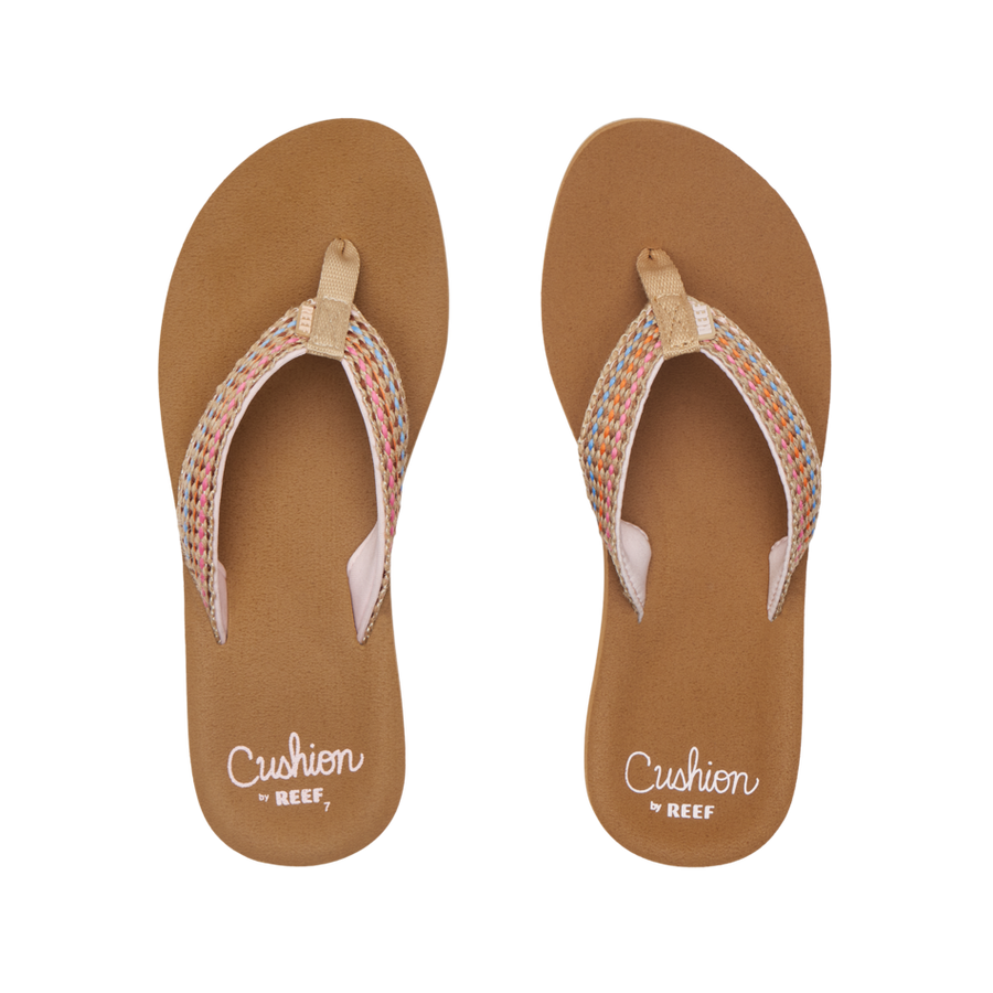 Reef Women's Baja Elana Sandals - BROWN/PINK - Sun Diego Boardshop