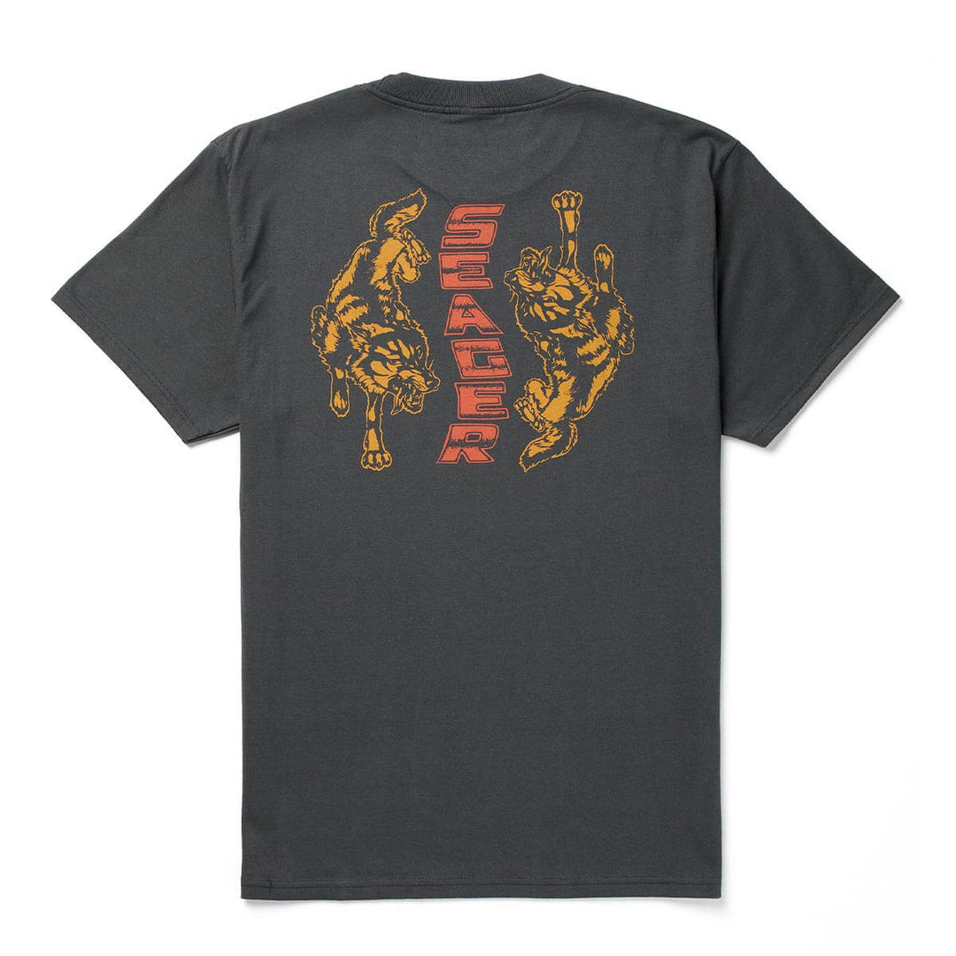 Seager Men's Ren Tee - Vintage Black - Sun Diego Boardshop
