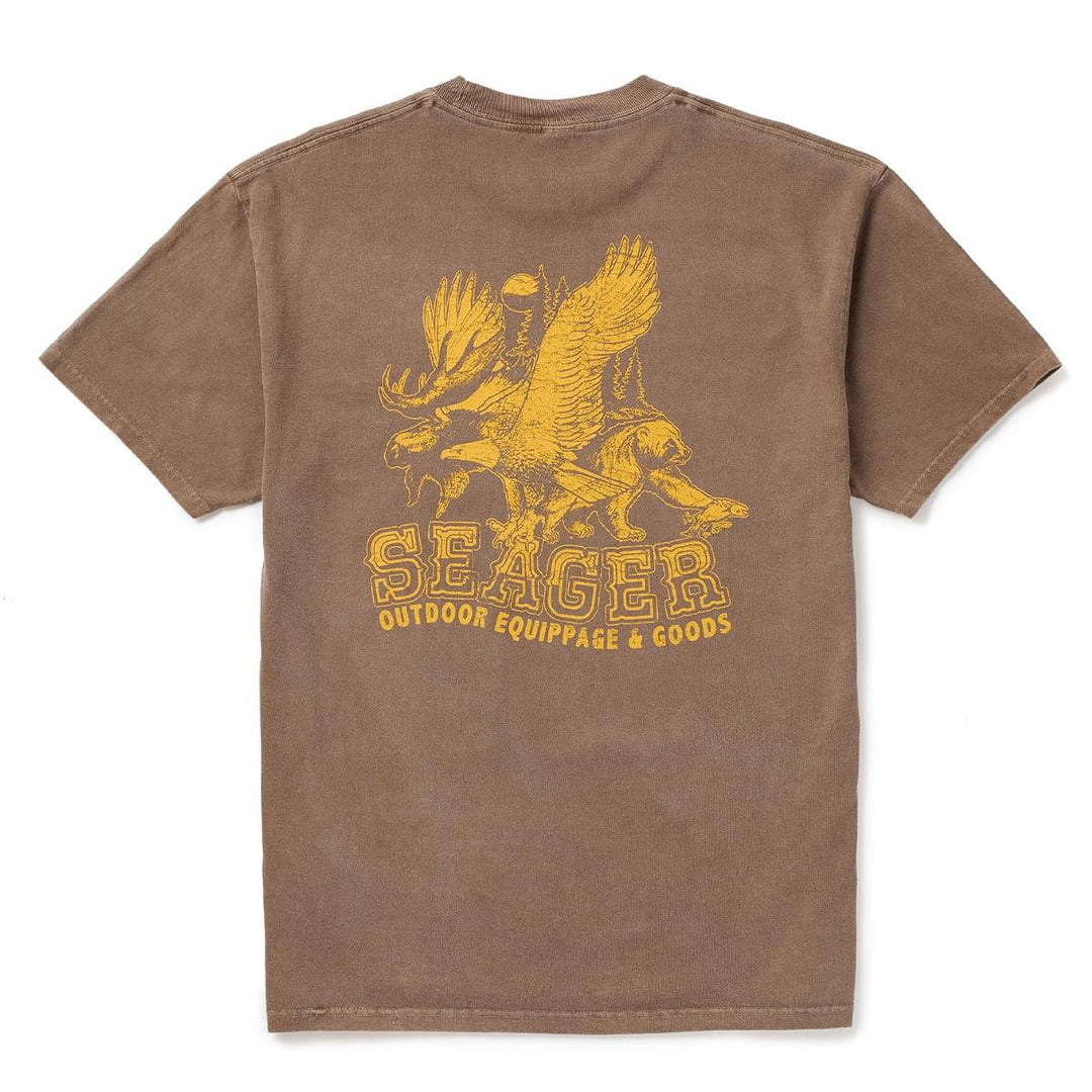Seager Men's Reserve Premium Tee - Pigment Brown - Sun Diego Boardshop