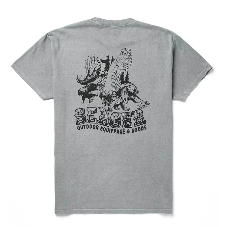 Seager Reserve Tee - Pigment Grey - Sun Diego Boardshop