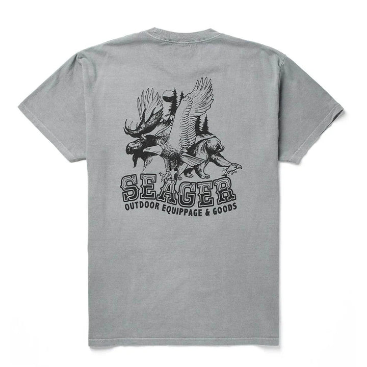 Seager Reserve Tee - Pigment Grey - Sun Diego Boardshop