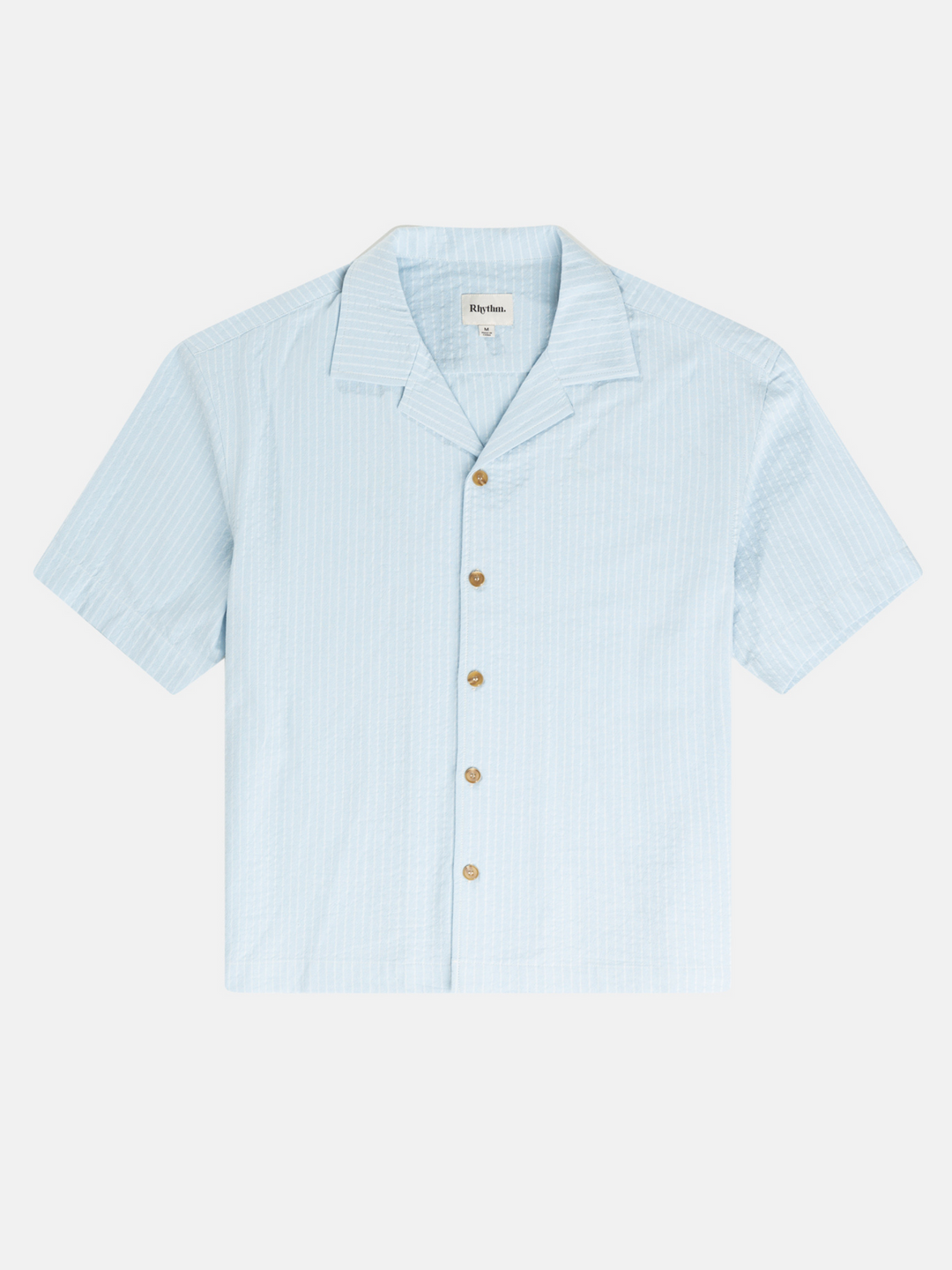 Rhythm Relaxed Check Short Sleeve Shirt - Blue - Sun Diego Boardshop