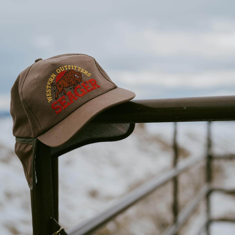 Seager Ride For The Brand Flapjack Hat - Brown - Sun Diego Boardshop
