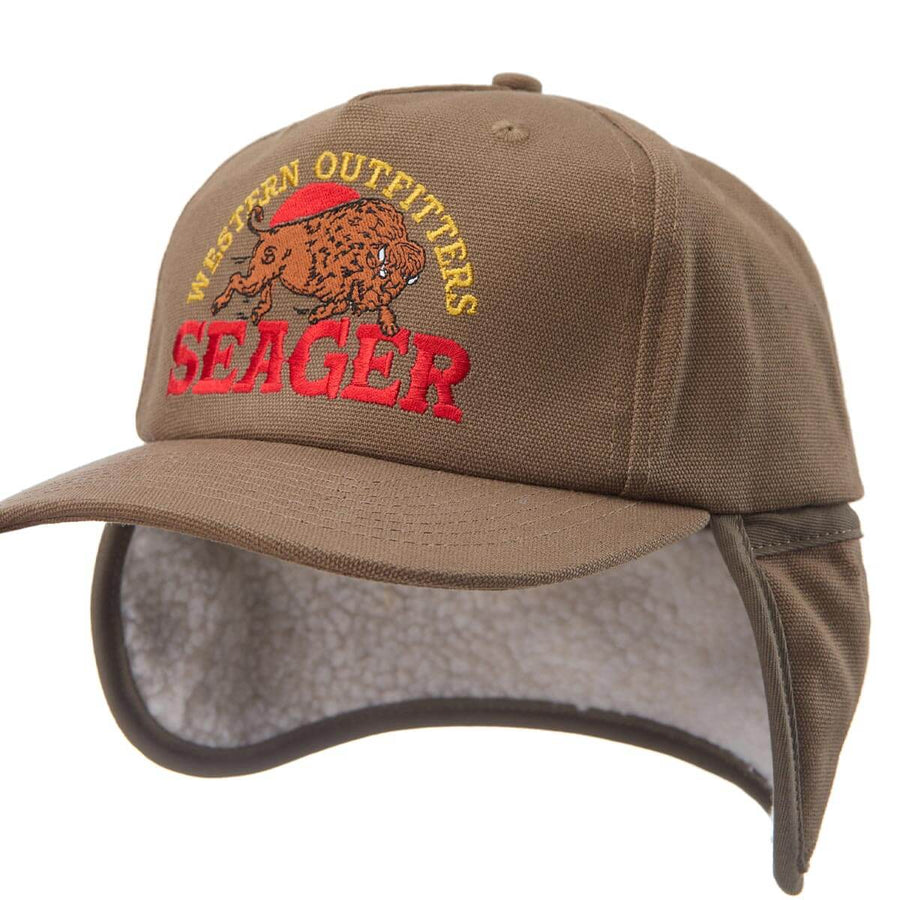 Seager Ride For The Brand Flapjack Hat - Brown - Sun Diego Boardshop