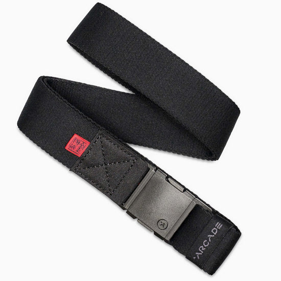 Arcade Ridge Jimmy Chin Belt - BLACK/RED - Sun Diego Boardshop